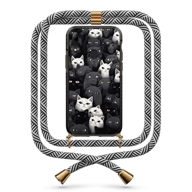 Cats θήκη με κορδόνι & σχέδιο 9861 για Honor 10 Lite