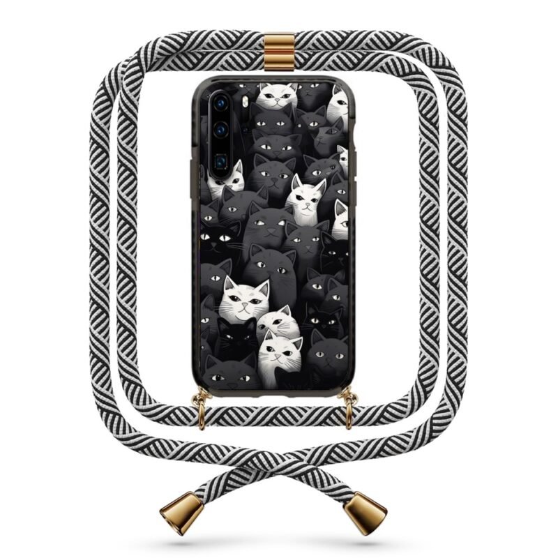 Cats θήκη με κορδόνι & σχέδιο 9861 για Huawei P30 Pro