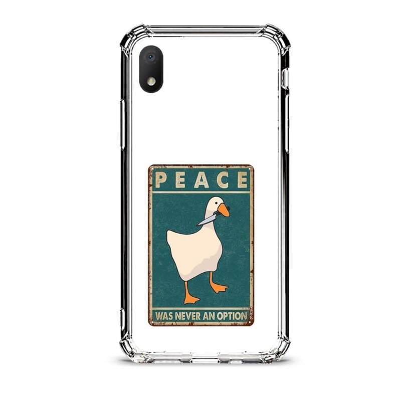 No piece duck θήκη διάφανη & σχέδιο  d1107 γιά Alcatel 1B 2020