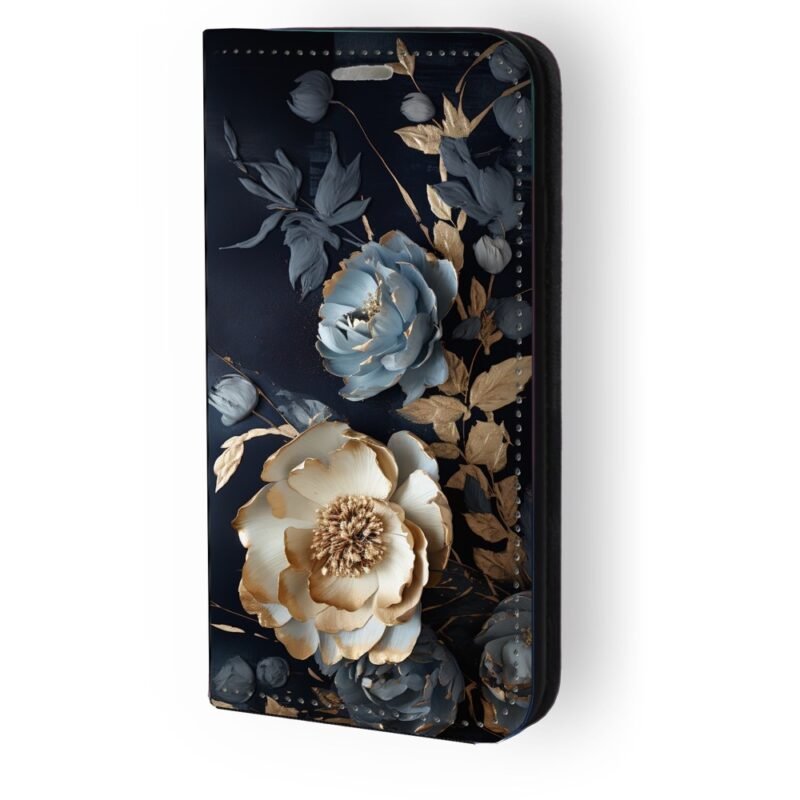 Θήκη book με σχέδιο flowers 91256 για iPhone 14 Pro