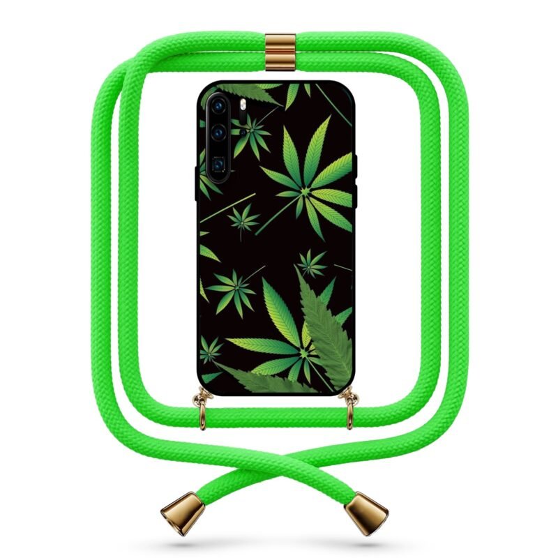 Weed θήκη με κορδόνι & σχέδιο 9781 για Huawei P30 Pro