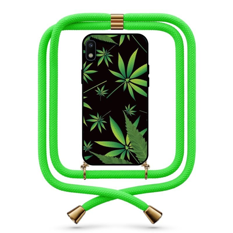 Weed θήκη με κορδόνι & σχέδιο 9781 για Galaxy A10