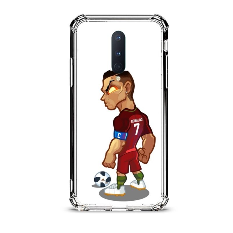 Cristiano Ronaldo θήκη διάφανη & σχέδιο  d1001 γιά Oneplus 8