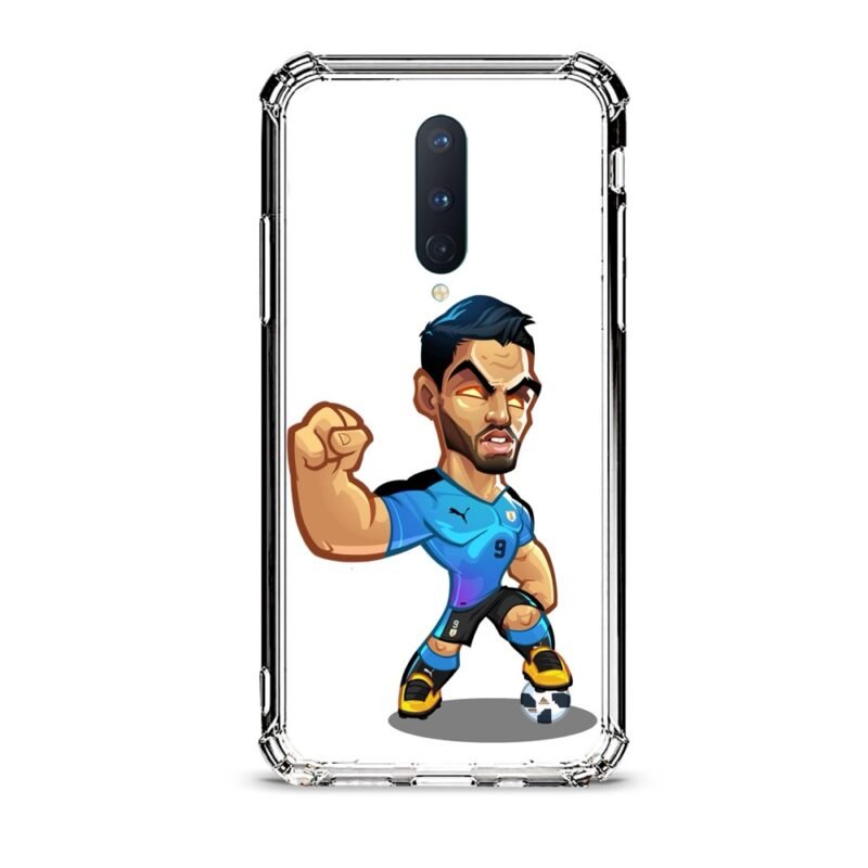 Luis Suarez θήκη διάφανη & σχέδιο  d1008 γιά Oneplus 8