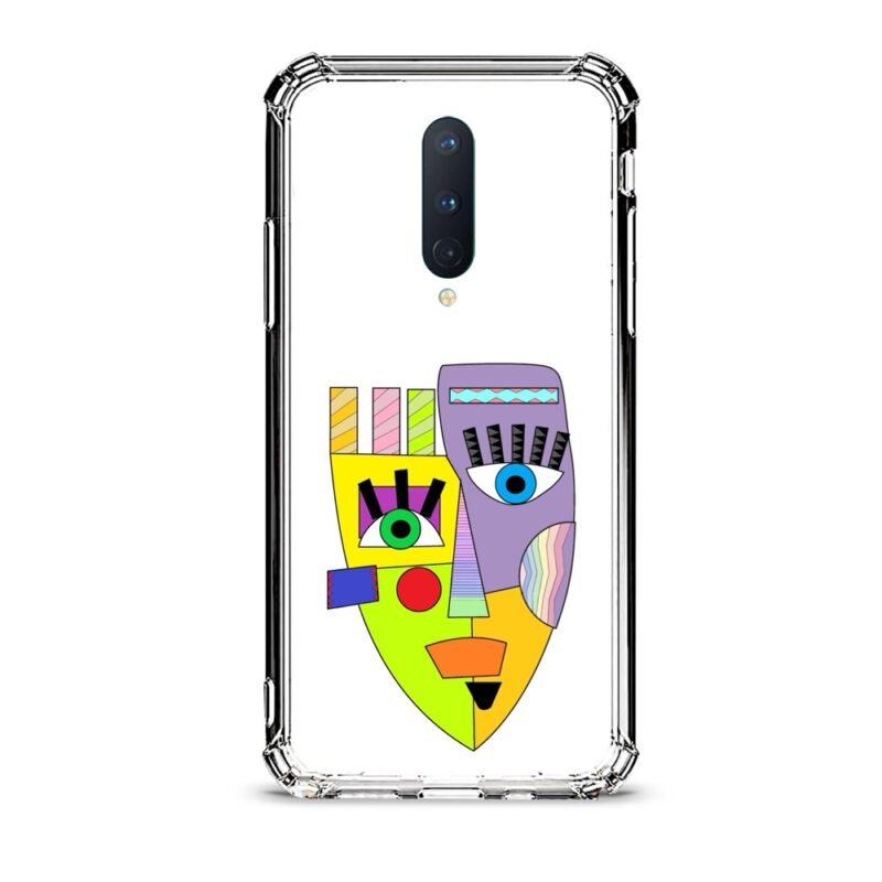 Shape face θήκη διάφανη & σχέδιο  d1027 γιά Oneplus 8