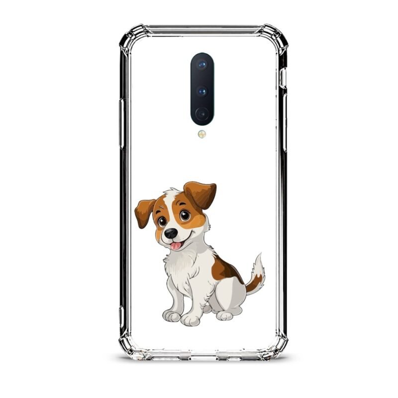 Cute dog θήκη διάφανη & σχέδιο  d1033 γιά Oneplus 8
