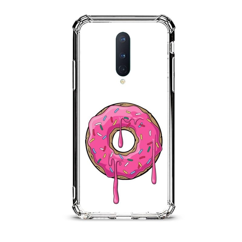 Donut θήκη διάφανη & σχέδιο  d1038 γιά Oneplus 8