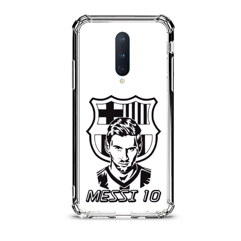 Messi Barcelona θήκη διάφανη & σχέδιο  d1043 γιά Oneplus 8