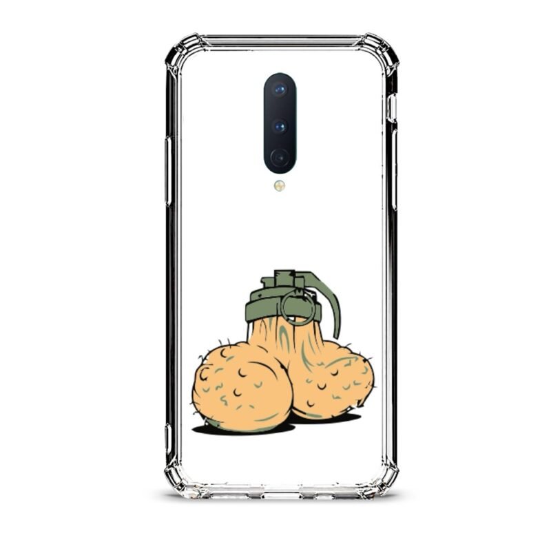 Bomb θήκη διάφανη & σχέδιο  d1056 γιά Oneplus 8
