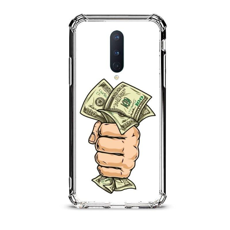 Money θήκη διάφανη & σχέδιο  d1060 γιά Oneplus 8