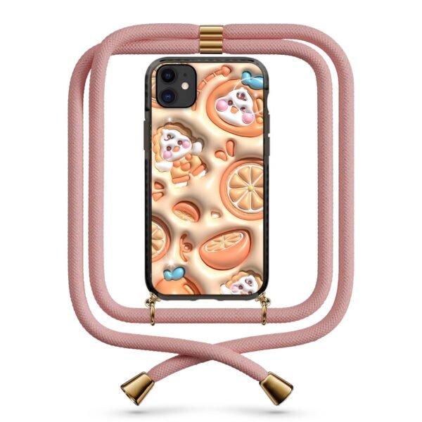 3d fruit bird θήκη κινητού με κορδόνι 9831 γιά iPhone 11