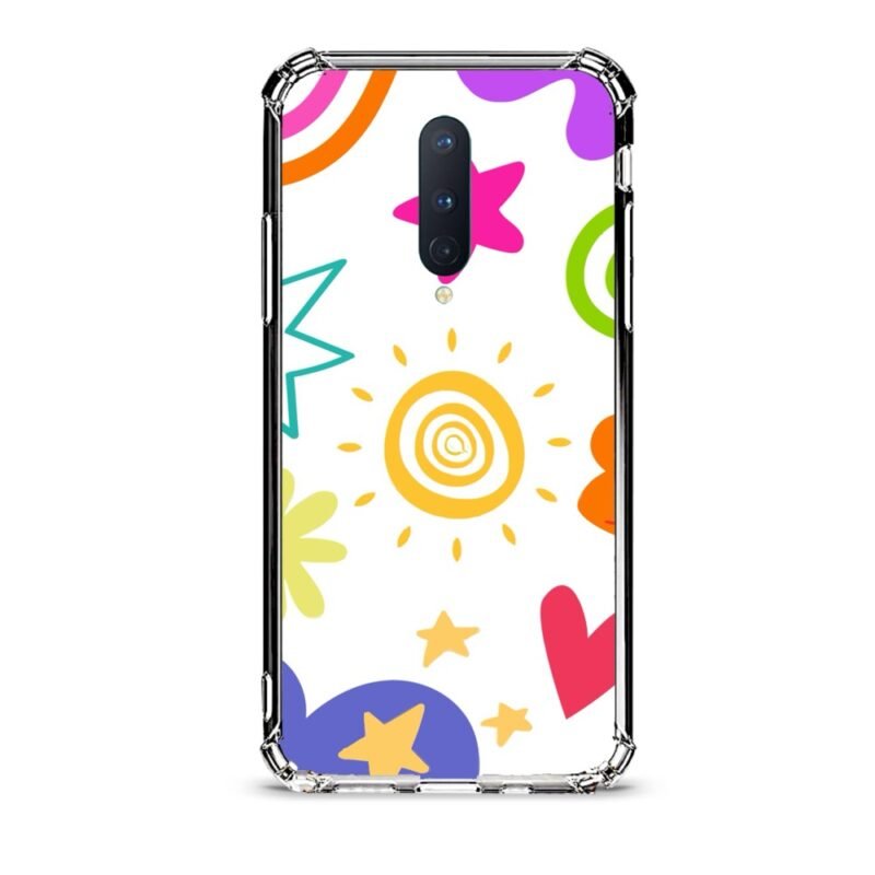 Shapes θήκη διάφανη & σχέδιο  d1072 γιά Oneplus 8