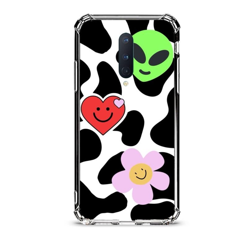 Smiley faces θήκη διάφανη & σχέδιο  d1073 γιά Oneplus 8