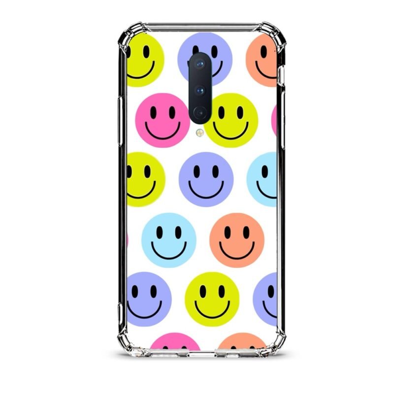Smilies θήκη διάφανη & σχέδιο  d1076 γιά Oneplus 8