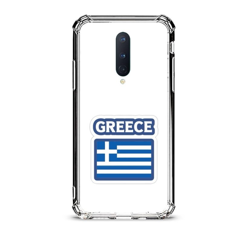 Greece θήκη διάφανη & σχέδιο  d1126 γιά Oneplus 8