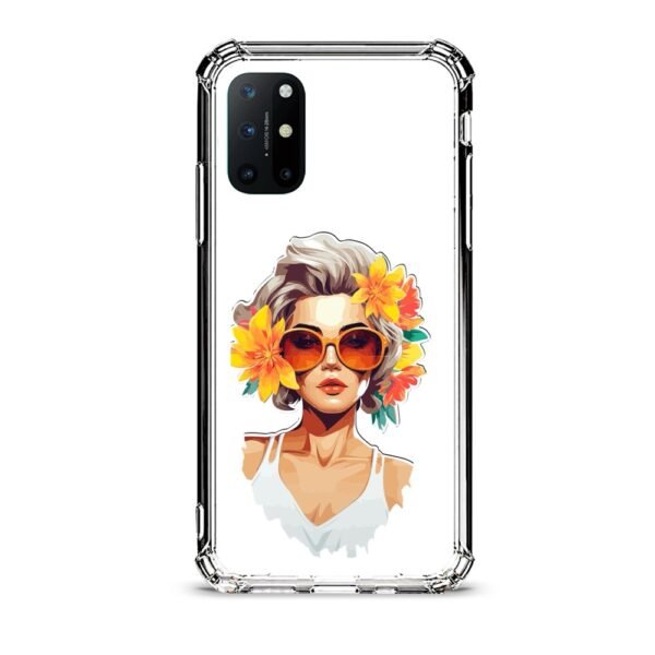 Flower girl θήκη διάφανη & σχέδιο  d1018 γιά Oneplus 8T