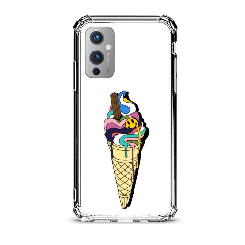 Moody avocado θήκη διάφανη & σχέδιο  d1030 γιά Oneplus 9