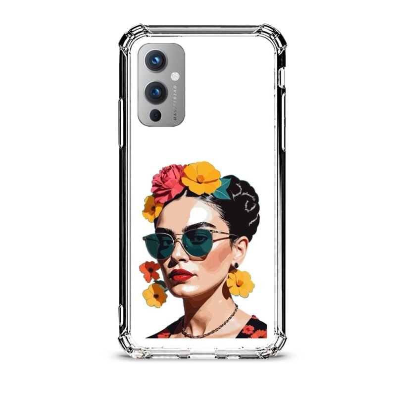 Flower woman θήκη διάφανη & σχέδιο  d1044 γιά Oneplus 9
