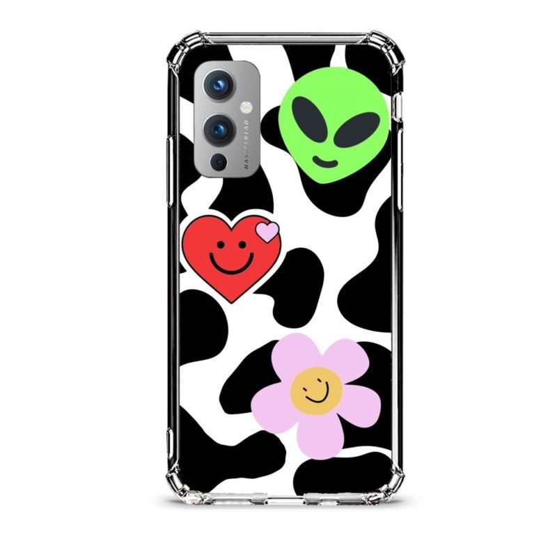 Smiley faces θήκη διάφανη & σχέδιο  d1073 γιά Oneplus 9