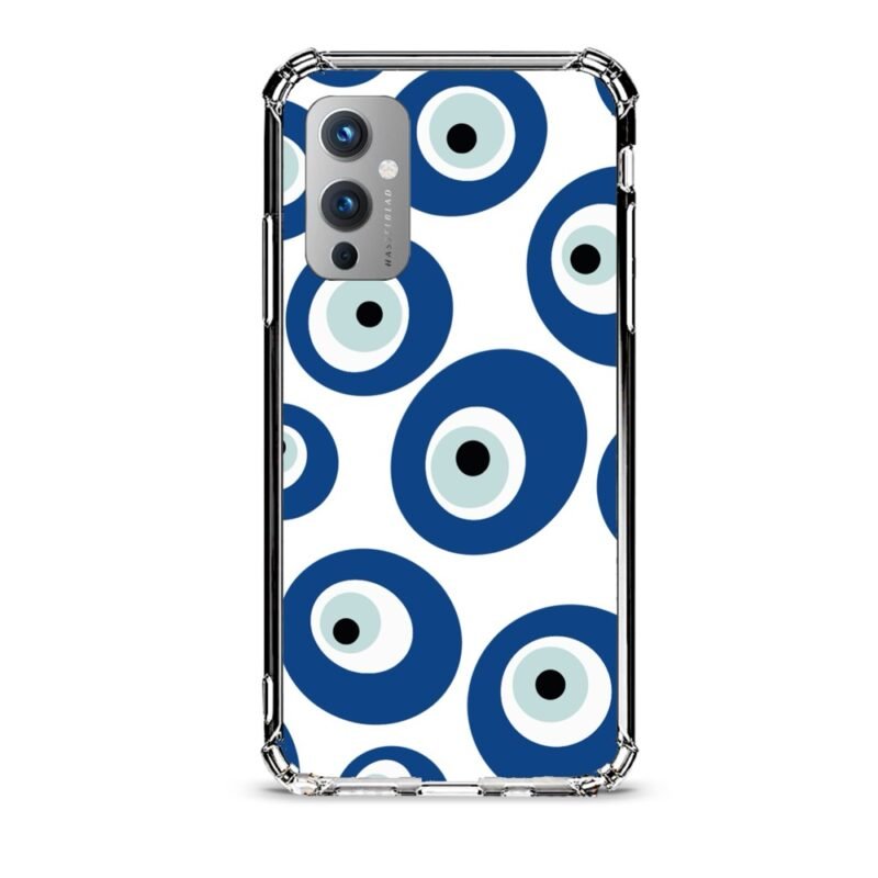 Evil eye θήκη διάφανη & σχέδιο  d1085 γιά Oneplus 9
