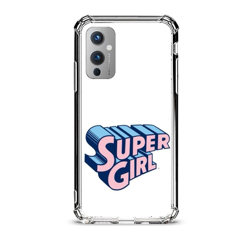 Super girl θήκη διάφανη & σχέδιο  d1115 γιά Oneplus 9
