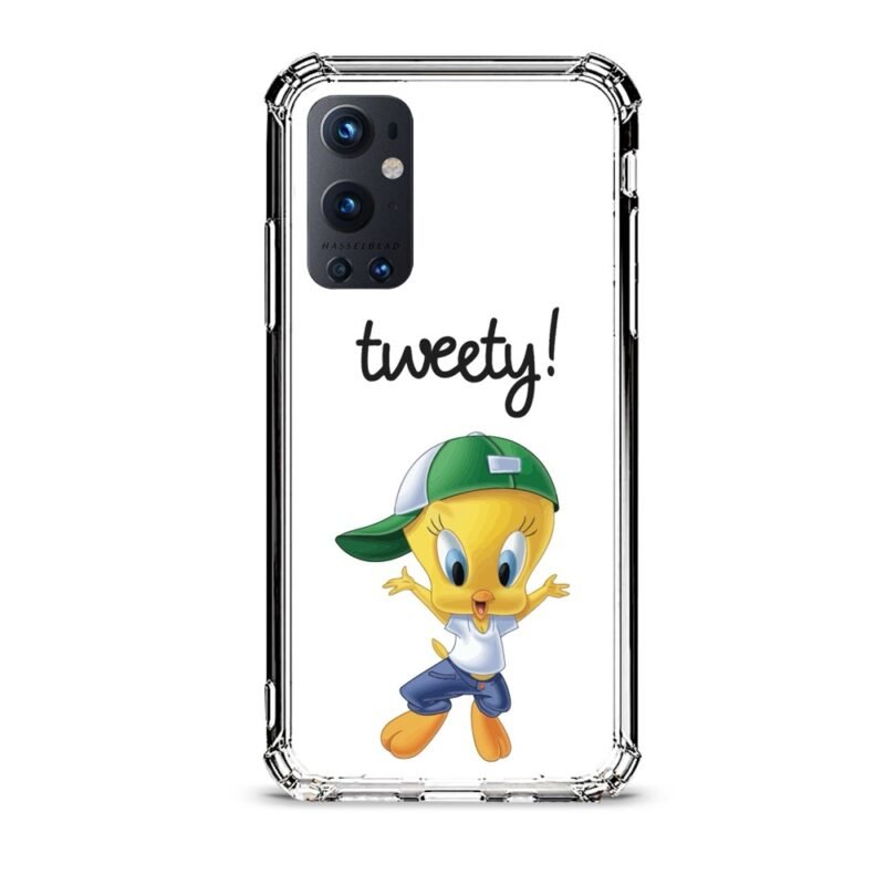 Tweety θήκη διάφανη & σχέδιο  d1022 γιά Oneplus 9 Pro