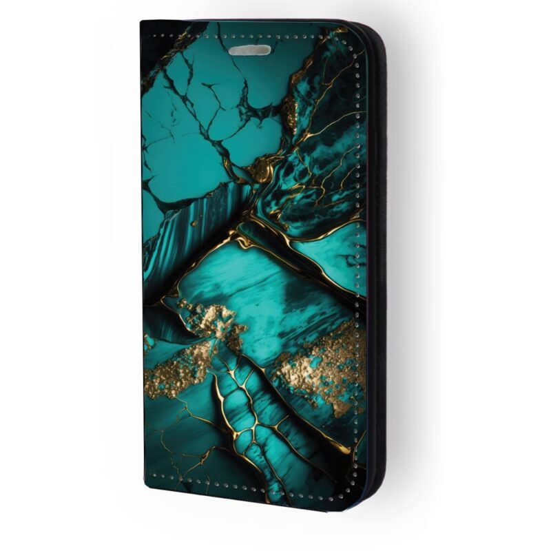 Θήκη book με σχέδιο marble 91268 για iPhone 14 Pro