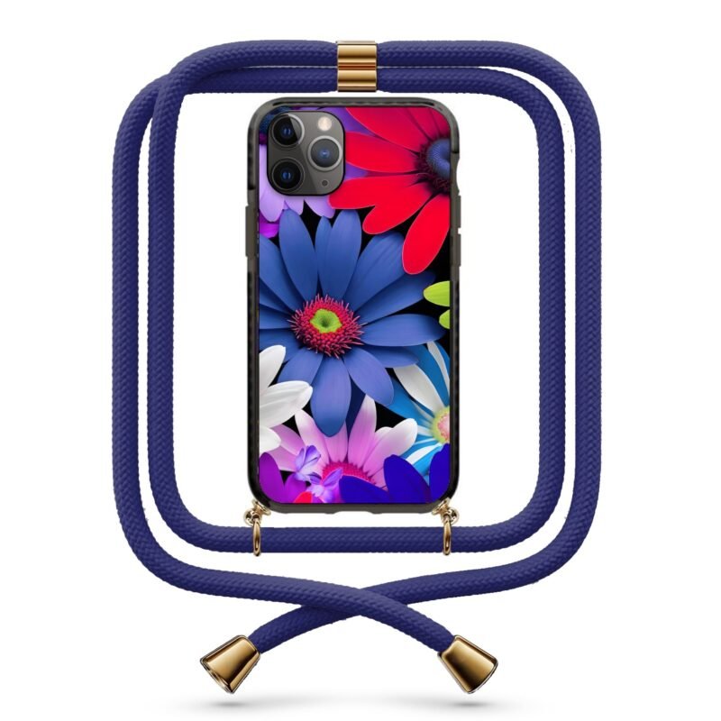 Floral θήκη κινητού με κορδόνι 9792 γιά iPhone 11 Pro