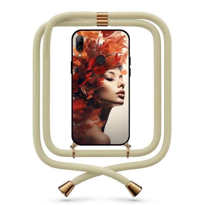 Flower girl θήκη με κορδόνι & σχέδιο 9737 για Honor 10 Lite