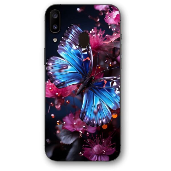 Butterfly flowers θήκη κινητού 91330 για Galaxy A20e