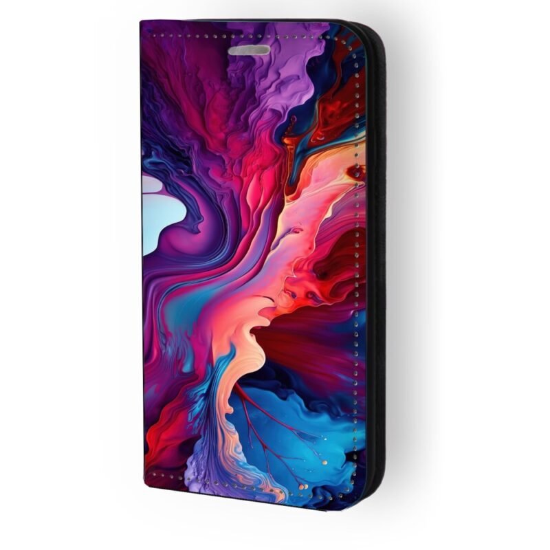 Θήκη book με σχέδιο colour marble 91288 για iPhone 14 Pro