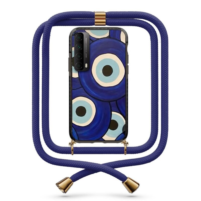Evil eyes θήκη με κορδόνι & σχέδιο 9838 για Huawei P Smart 2021