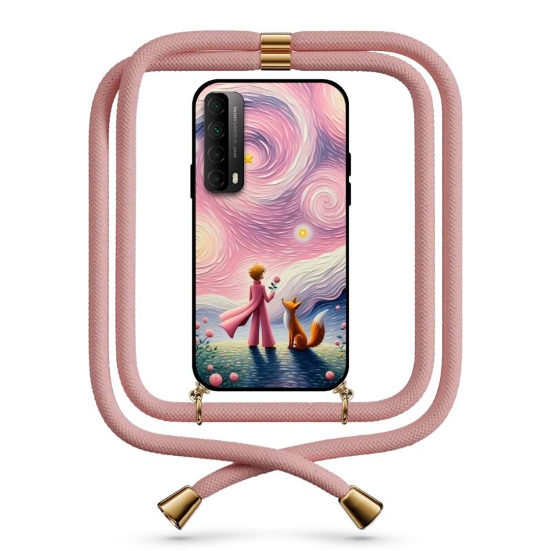 Little prince θήκη με κορδόνι & σχέδιο 9784 για Huawei P Smart 2021