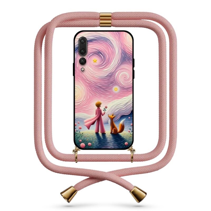 Little prince θήκη με κορδόνι & σχέδιο 9784 για Huawei P20 Pro