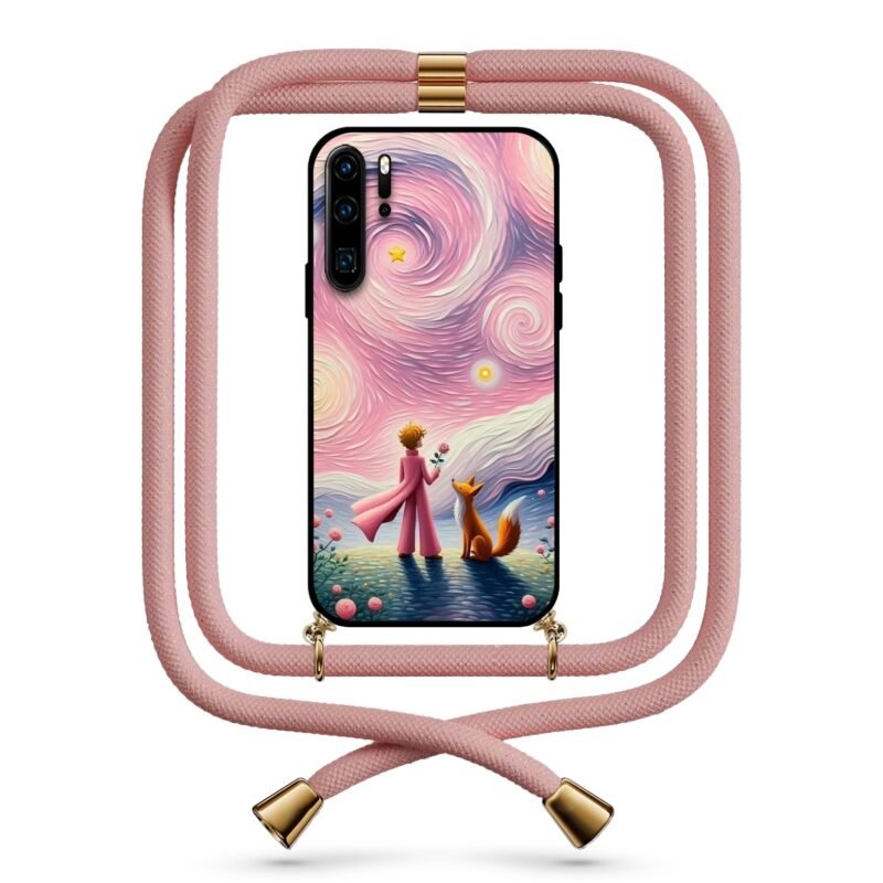 Little prince θήκη με κορδόνι & σχέδιο 9784 για Huawei P30 Pro