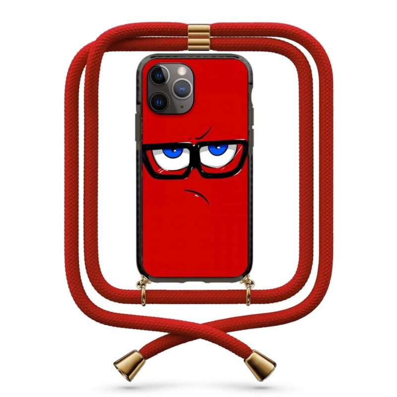 Nerdy face θήκη κινητού με κορδόνι 9865 γιά iPhone 11 Pro