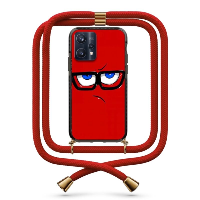Nerdy face θήκη με κορδόνι & σχέδιο 9865 για Realme 9 Pro Plus