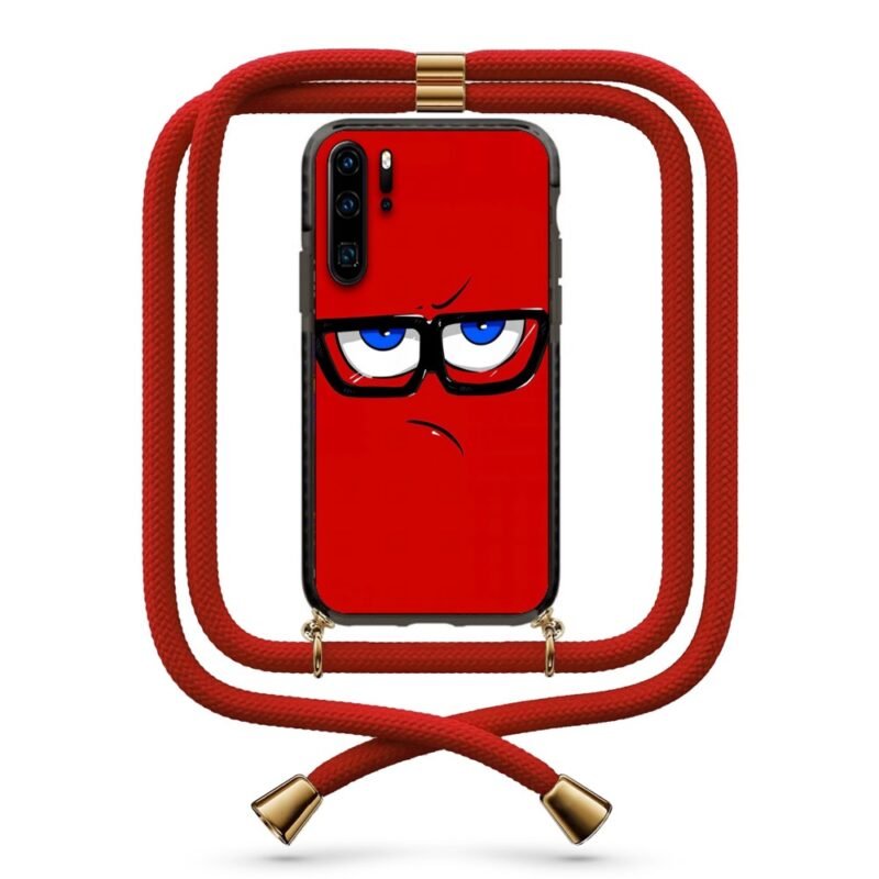 Nerdy face θήκη με κορδόνι & σχέδιο 9865 για Huawei P30 Pro