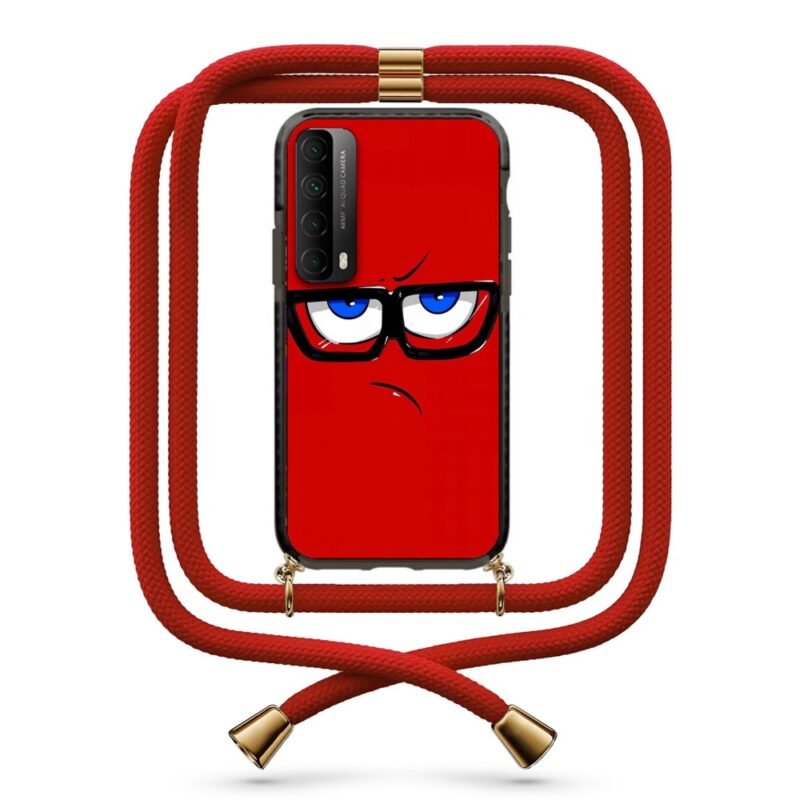 Nerdy face θήκη με κορδόνι & σχέδιο 9865 για Huawei P Smart 2021