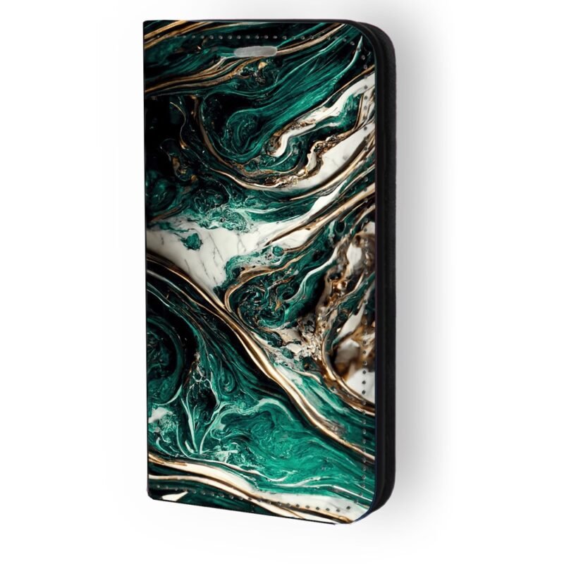 Θήκη book με σχέδιο marble 91292 για iPhone 14 Pro