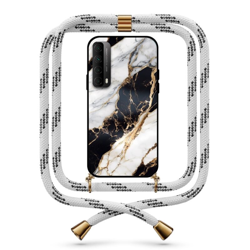 Marble θήκη με κορδόνι & σχέδιο 9785 για Huawei P Smart 2021