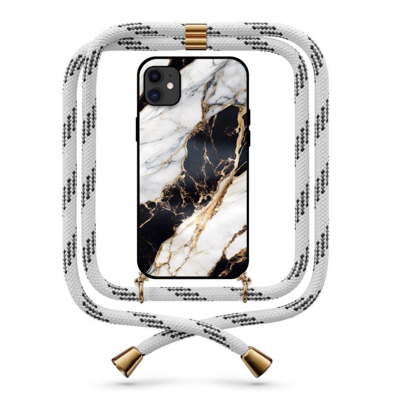 Marble θήκη κινητού με κορδόνι 9785 γιά iPhone 11