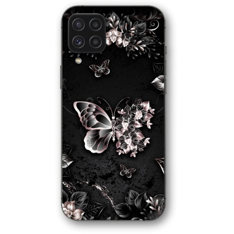 Butterfly floral θήκη κινητού 91321 για Galaxy A22 4G