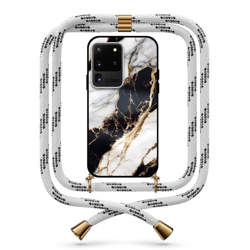 Marble θήκη με κορδόνι & σχέδιο 9785 για  Galaxy S20 Ultra