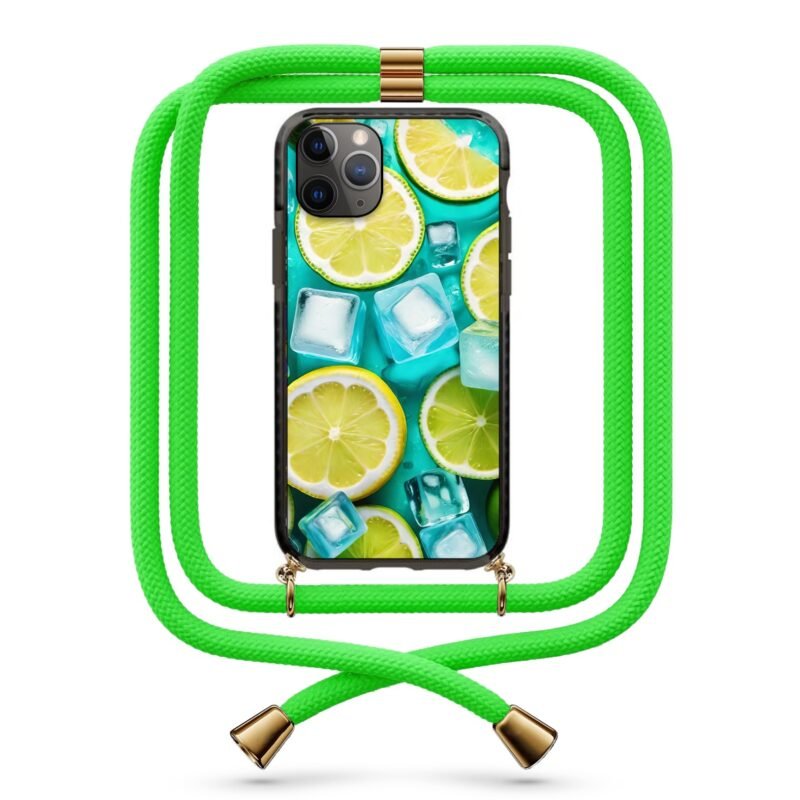 Ice lime θήκη κινητού με κορδόνι 9823 γιά iPhone 11 Pro