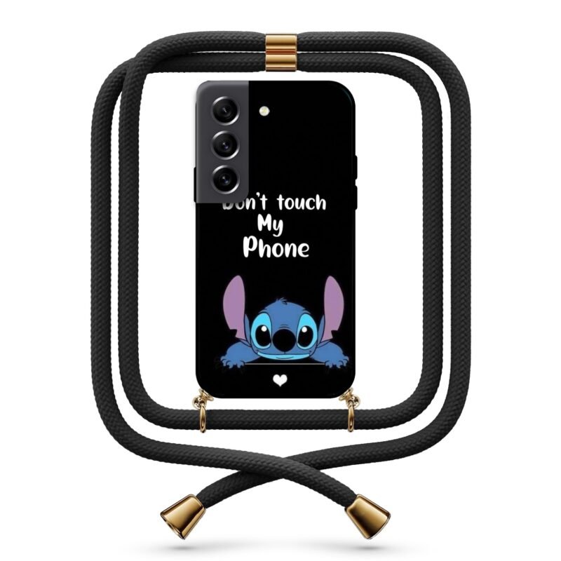 Stitch θήκη με κορδόνι & σχέδιο 9786 για  Galaxy S21