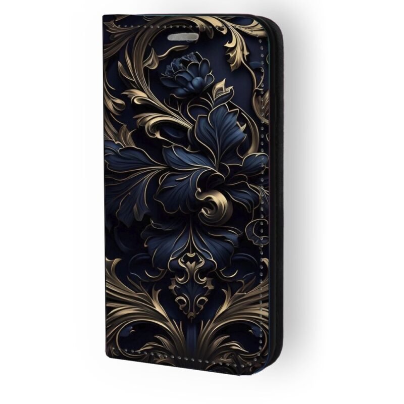 Θήκη book με σχέδιο elegant leaves 91318 για iPhone 14 Pro