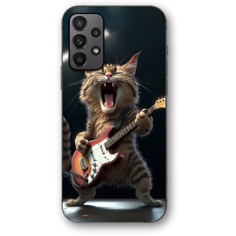 Guitar cat θήκη κινητού 91195 για Galaxy A23