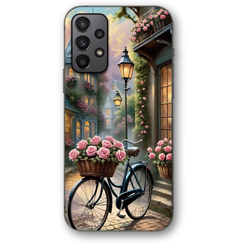 Flower bicycle θήκη κινητού 91345 για Galaxy A23