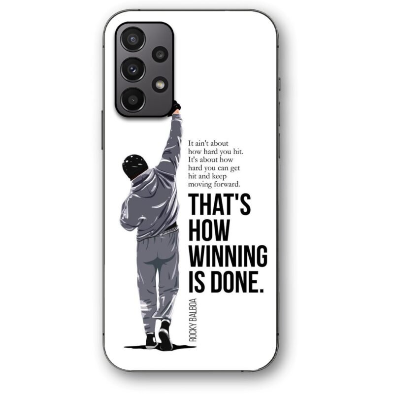 That's how winning is done θήκη κινητού 91375 για Galaxy A23